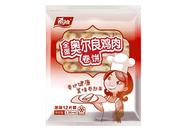 十二粒裝全蛋奧爾良雞肉卷餅