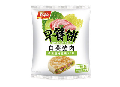 單粒裝白菜豬肉餡早餐餅